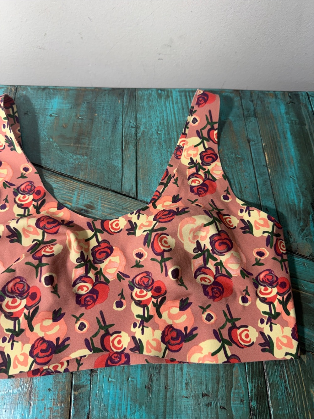 ANNA SUI x KNIX Rose Bouquet Luxe Pullover Bra Size Medium - Picture 4 of 10